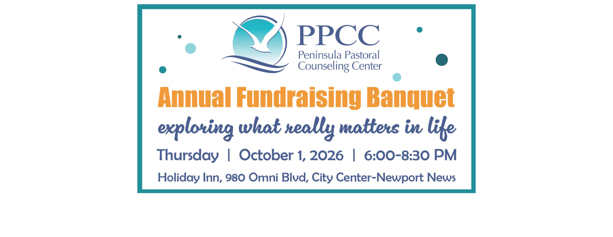 Annual Fundraising Banquet 2026